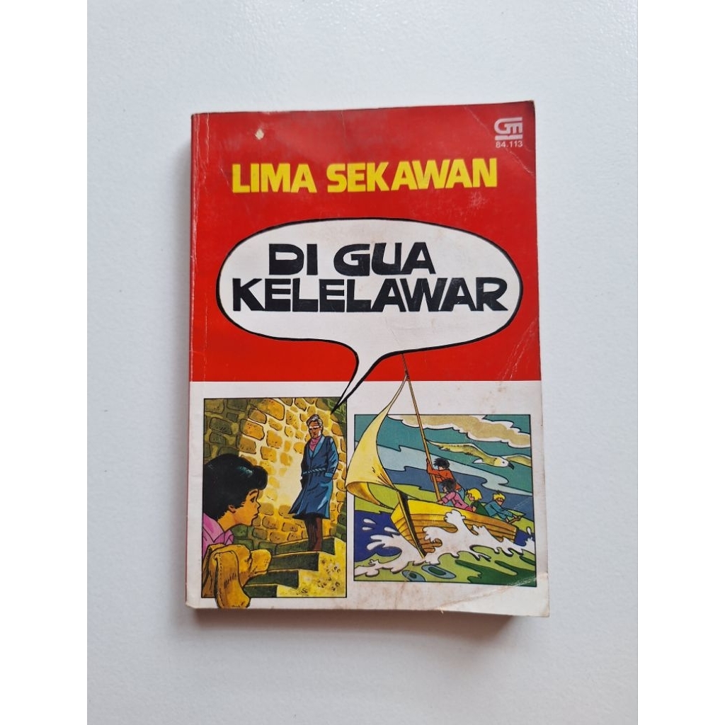 Novel Lima Sekawan 6: Di Gua Kelelawar - Enid Blyton - Claude Voilier