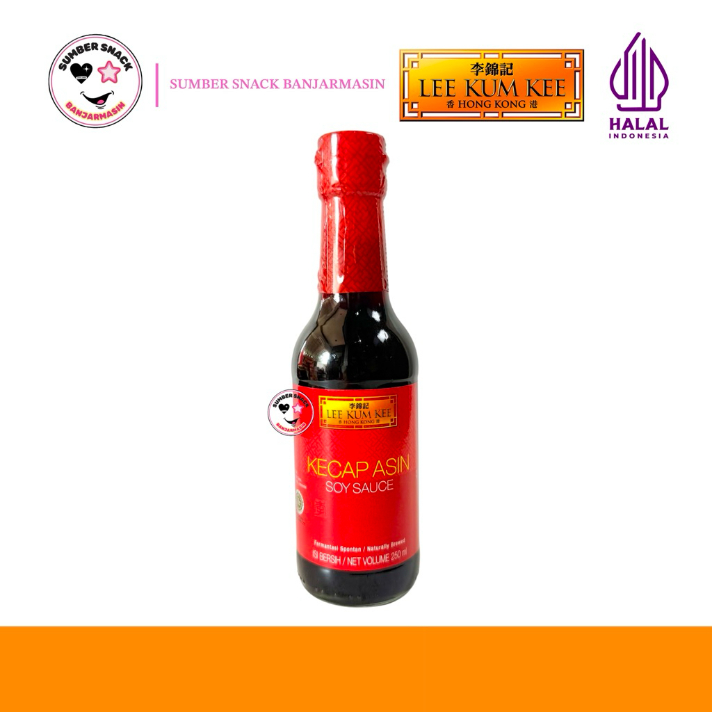 Lee Kum Kee Hongkong Soy Sauce Kecap Asin (250ml)