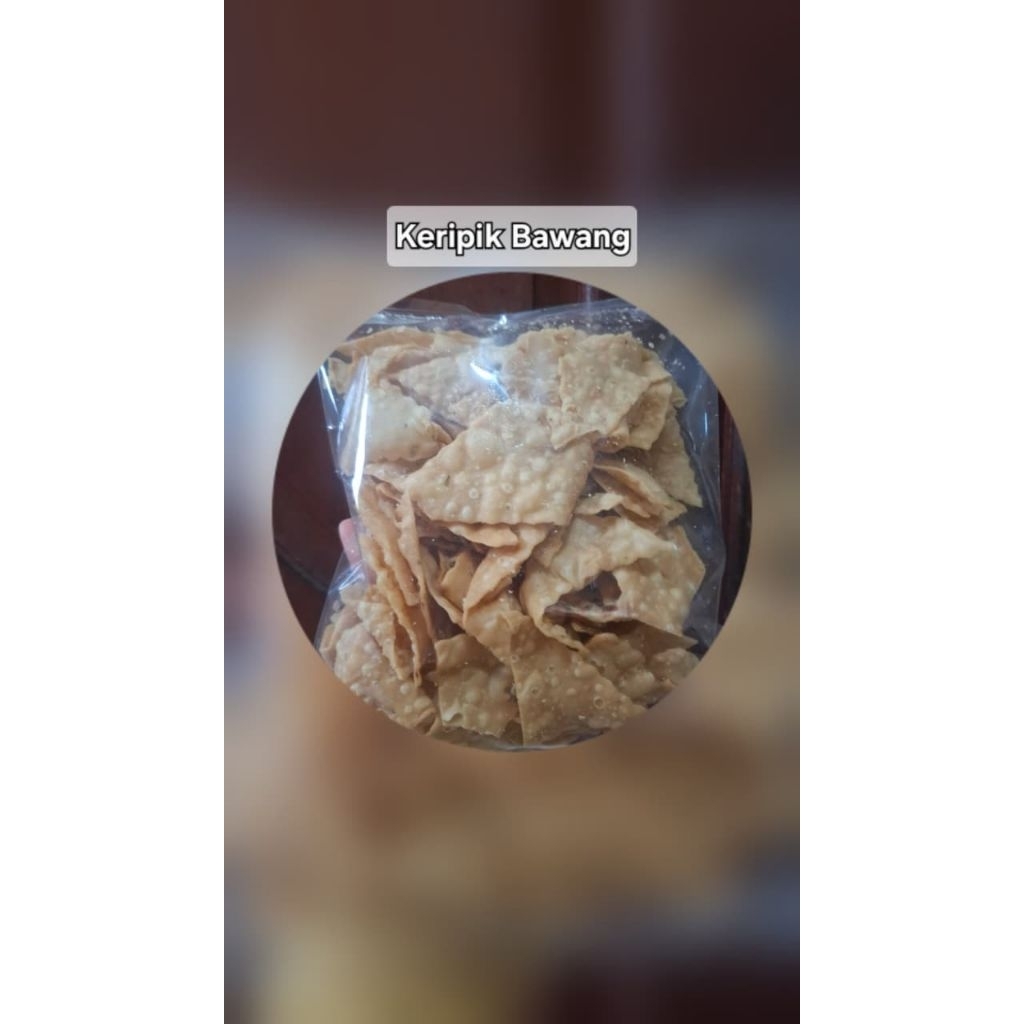 KERIPIK RENYAH GETUK, BAWANG, OPAK
