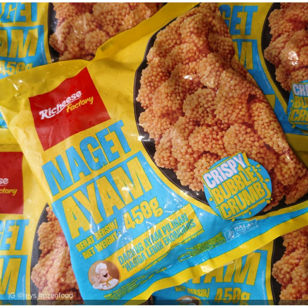 NUGGET AYAM CRISPY BUBBLE CRUMB