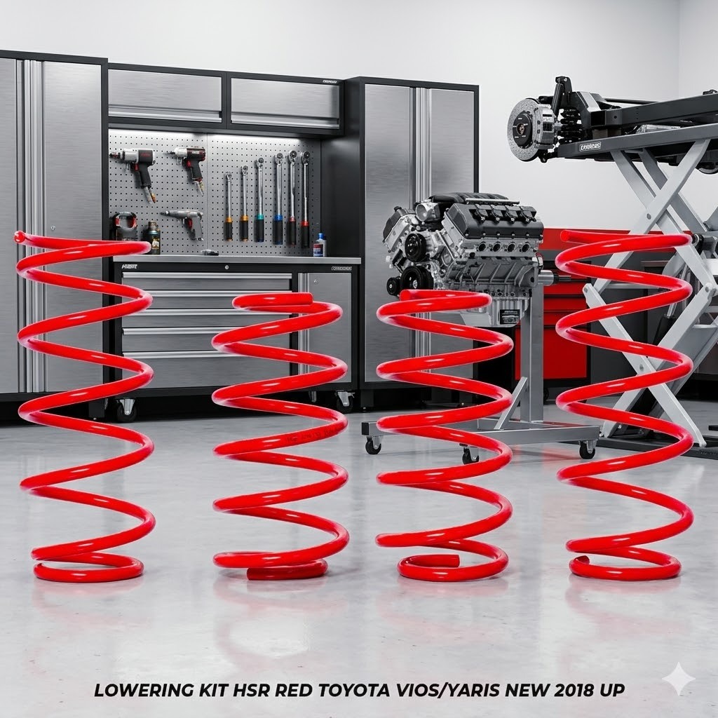 Per Ceper Lowering Kit HSR Mobil Vios & Yaris Tahun 2018 UP
