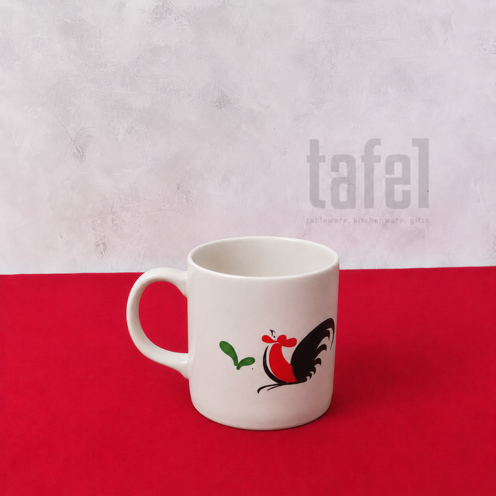 SIERA Mug Keramik Ayam Jago Kukuruyuk 250 ml