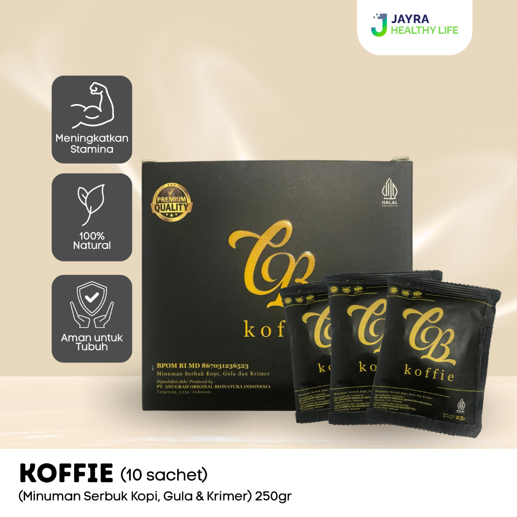 Koffie CB - Kopi Herbal Bubuk Pria Wanita Dewasa