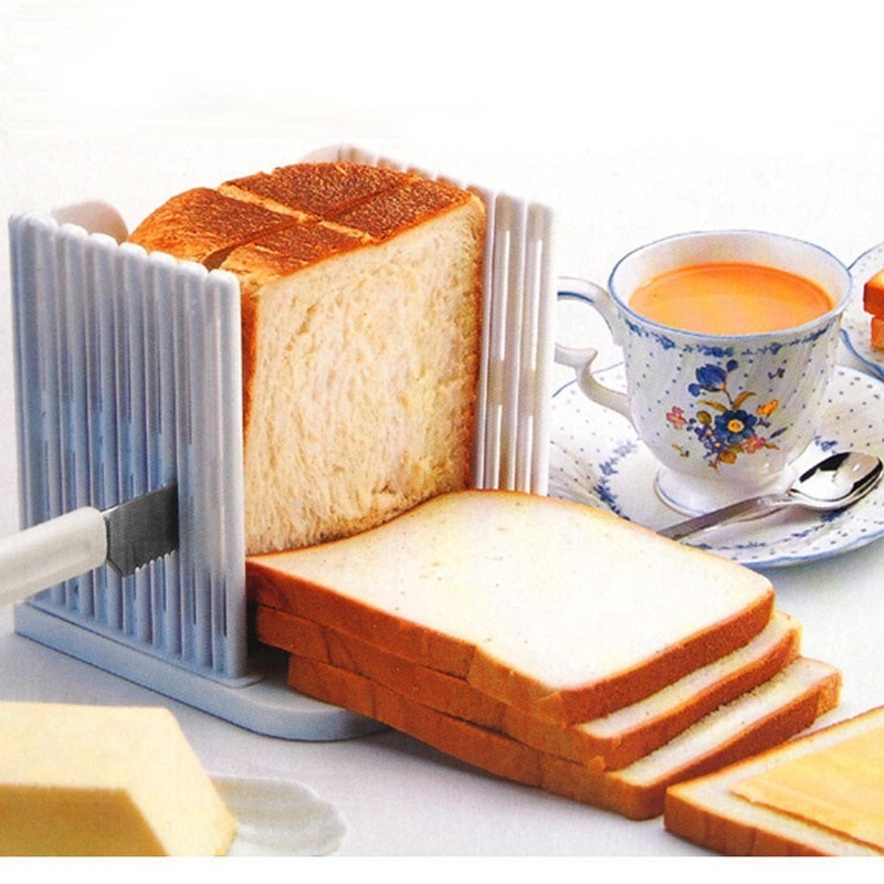 SALE Pemotong Roti Tawar / Pemotong Roti Panggang / Pemotong Roti Tawar Manual Bread Slicer