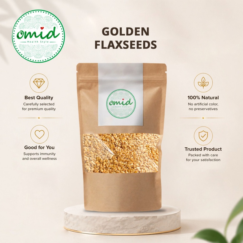 Golden Flaxseed | Biji Rami Emas