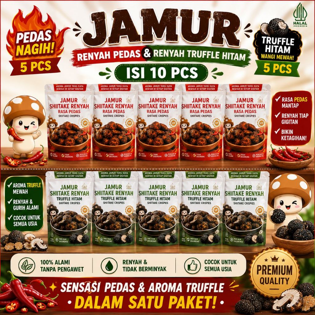 Bundle Keripik Buah + Keripik Buah dan Sayur | Cemilan Sehat Vacuum Frying