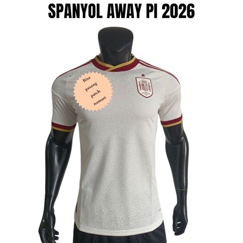 j3rsey Spanyol away Pi 2026