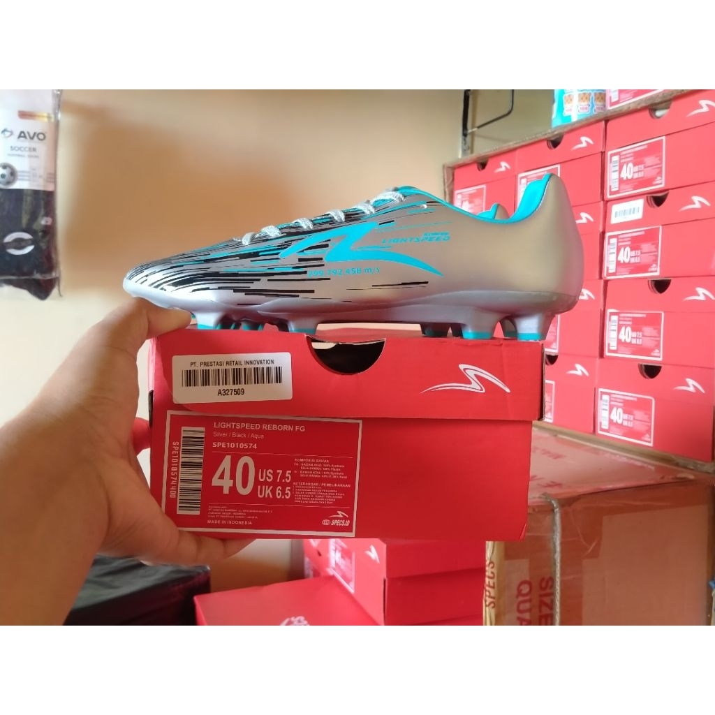 specs lightspeed reborn silver blackgrey blue Fg
