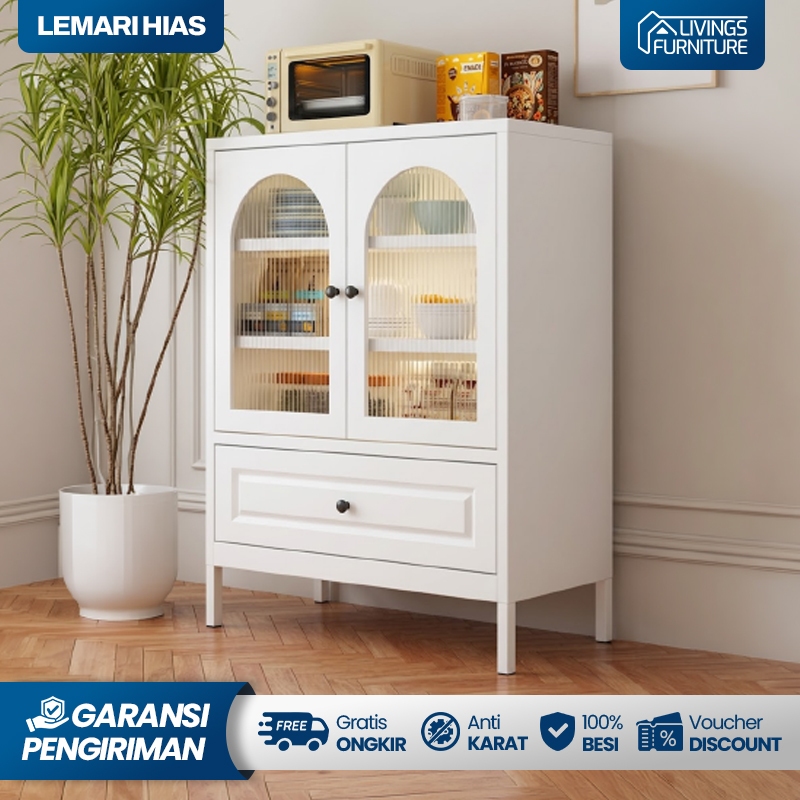 LEMARI HIAS RUANG TAMU LEMARI PAJANGAN KACA AESTHETIC LEMARI TAS LEMARI MAINAN LEMARI MAINAN BESI