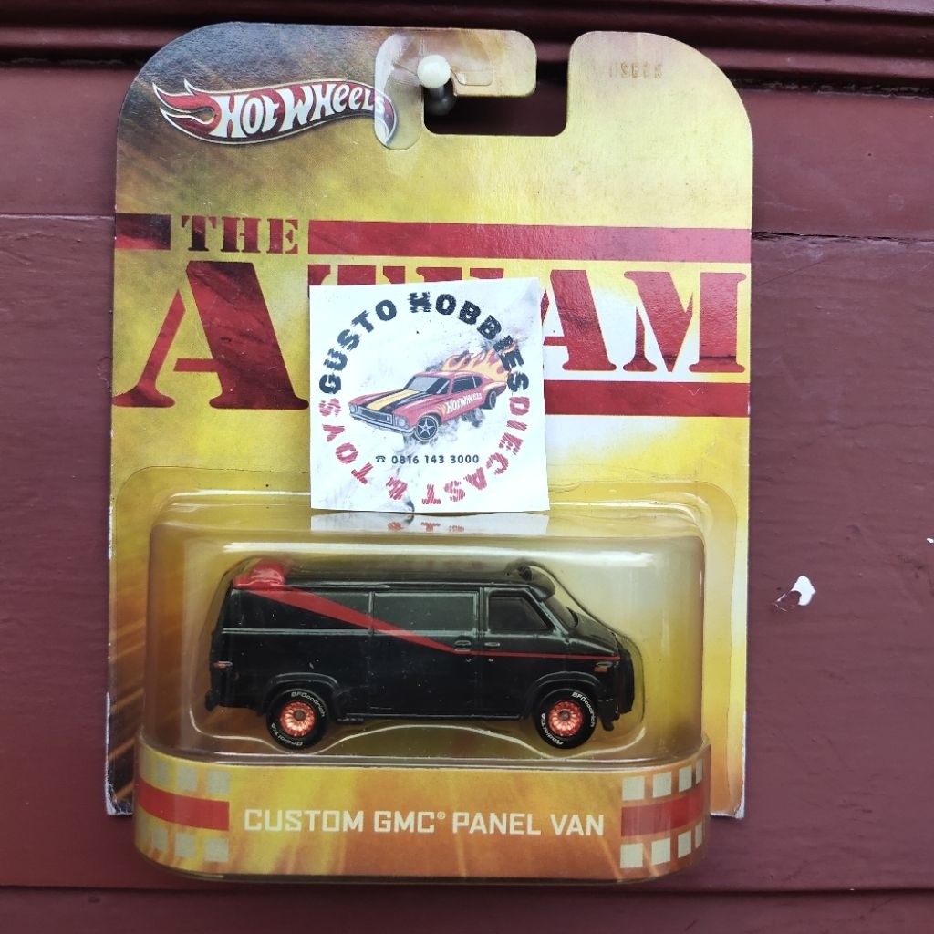 hot wheels custom gmc panel van the a team film premium
