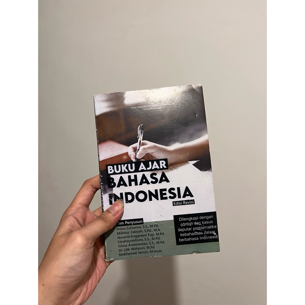 buku ajar bahasa indonesia edisi revisi ub bekas
