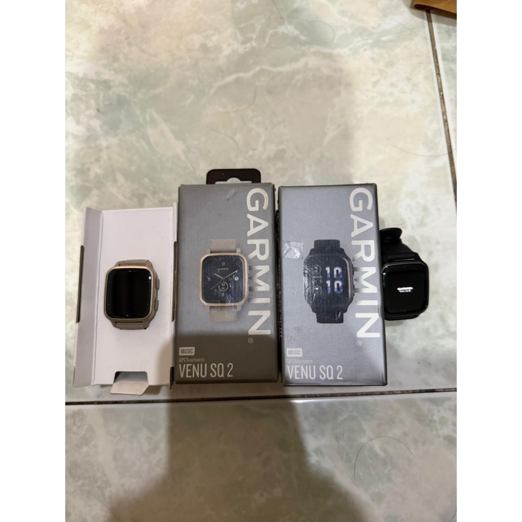 Garmin Venu SQ 2 40mm Music RESMI seken bekas second
