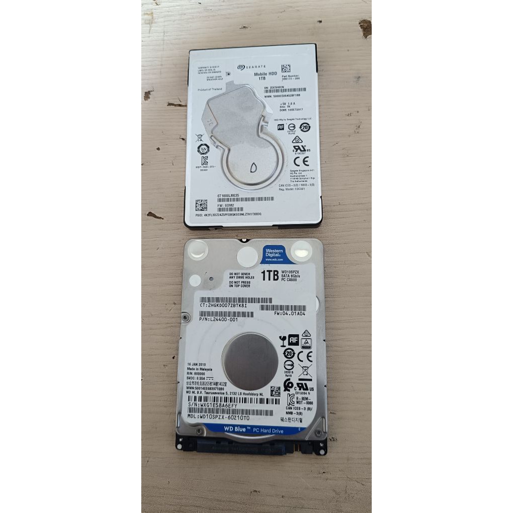 hardisk laptop 1 tera ori