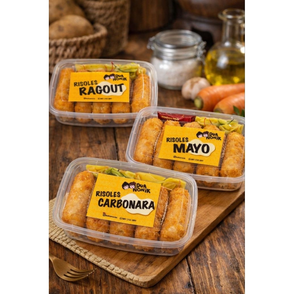 Risol Premium Frozen | Risol Ragout | Risol Carbonara | Risol Mayo