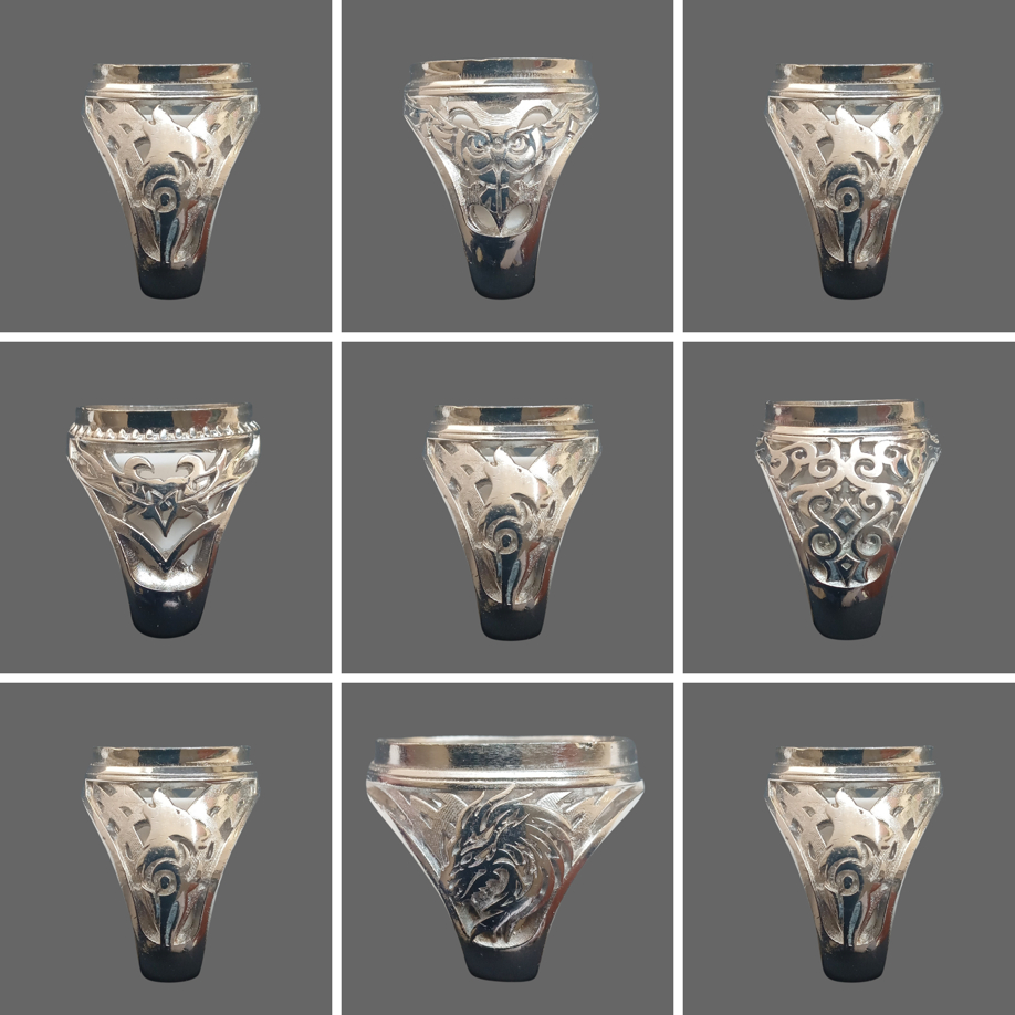 [20PCS] Grosir ring cincin emban alpaka super