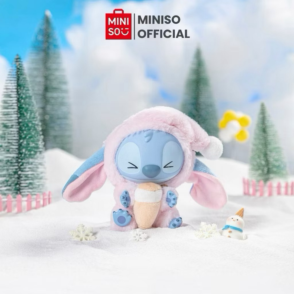 [SEALED & SELECTED] DISNEY x MINISO Stitch Eat Something Before Sleep Vinyl Plush Blind Box | Stitch