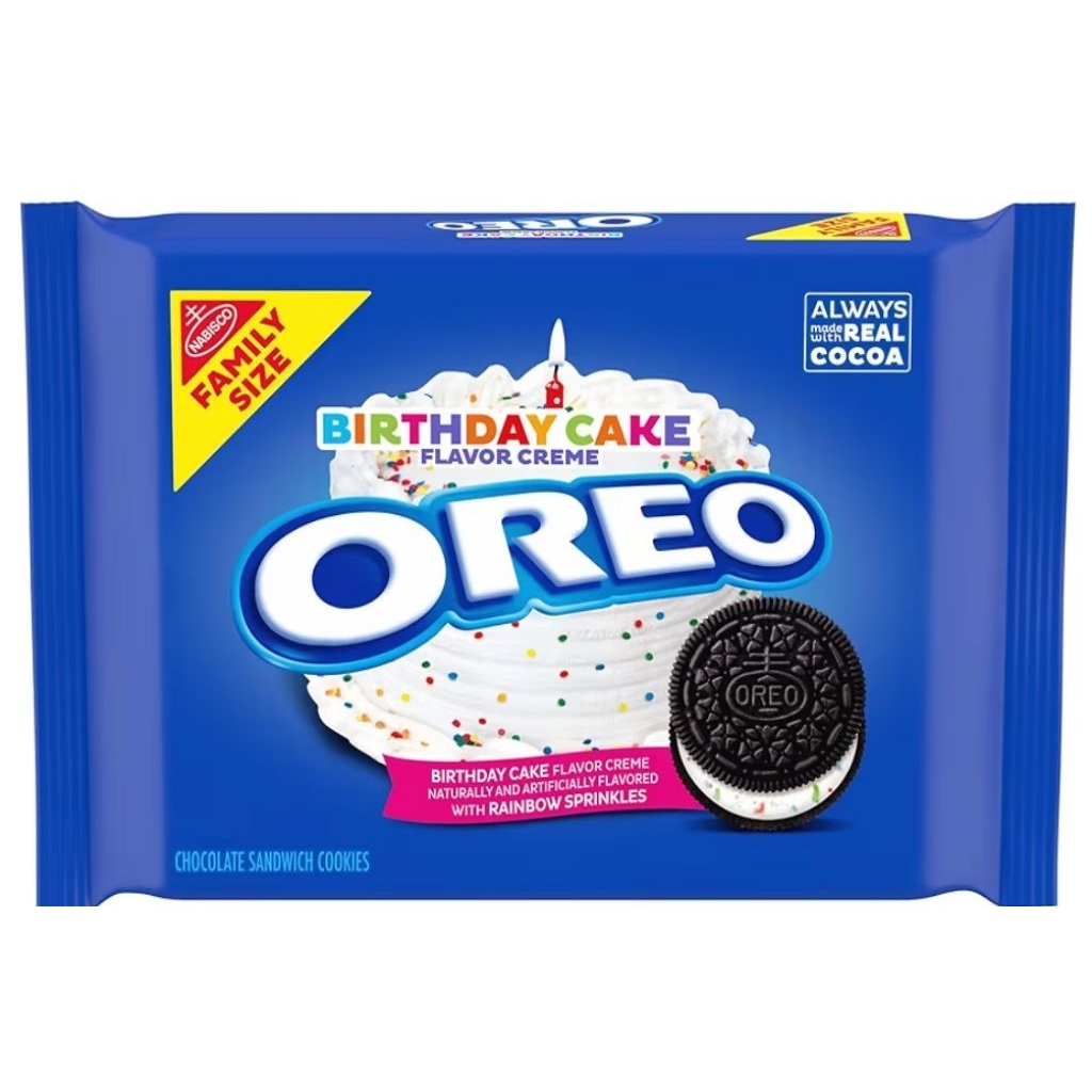 Oreo versi birthday cake asli dari amerika