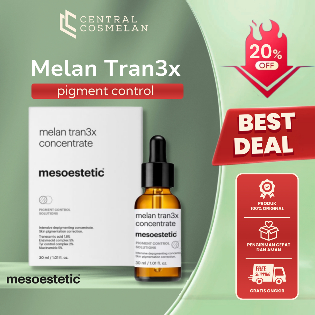 Mesoestetic Melan Tran3x Intensive Concentrate Serum Serum Flek Brightening Serum