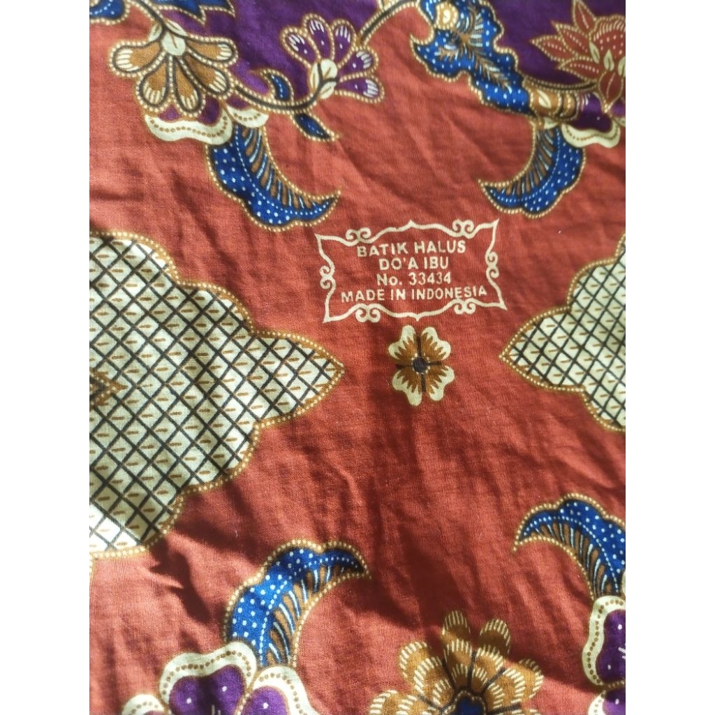 kain sarung batik doa ibu