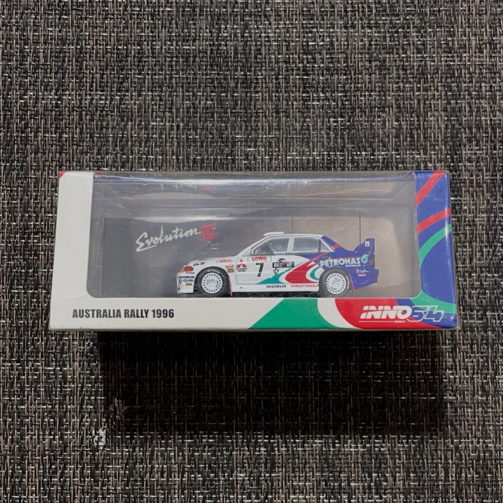 Inno64 Mitsubishi Lancer Evolution III #7 Australia Rally 1996
