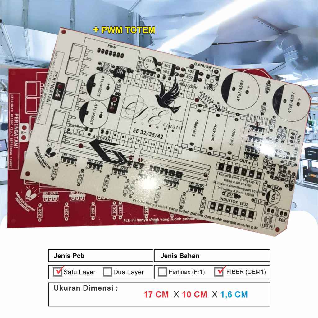 Pcb inv-pdc 6 Mosfet