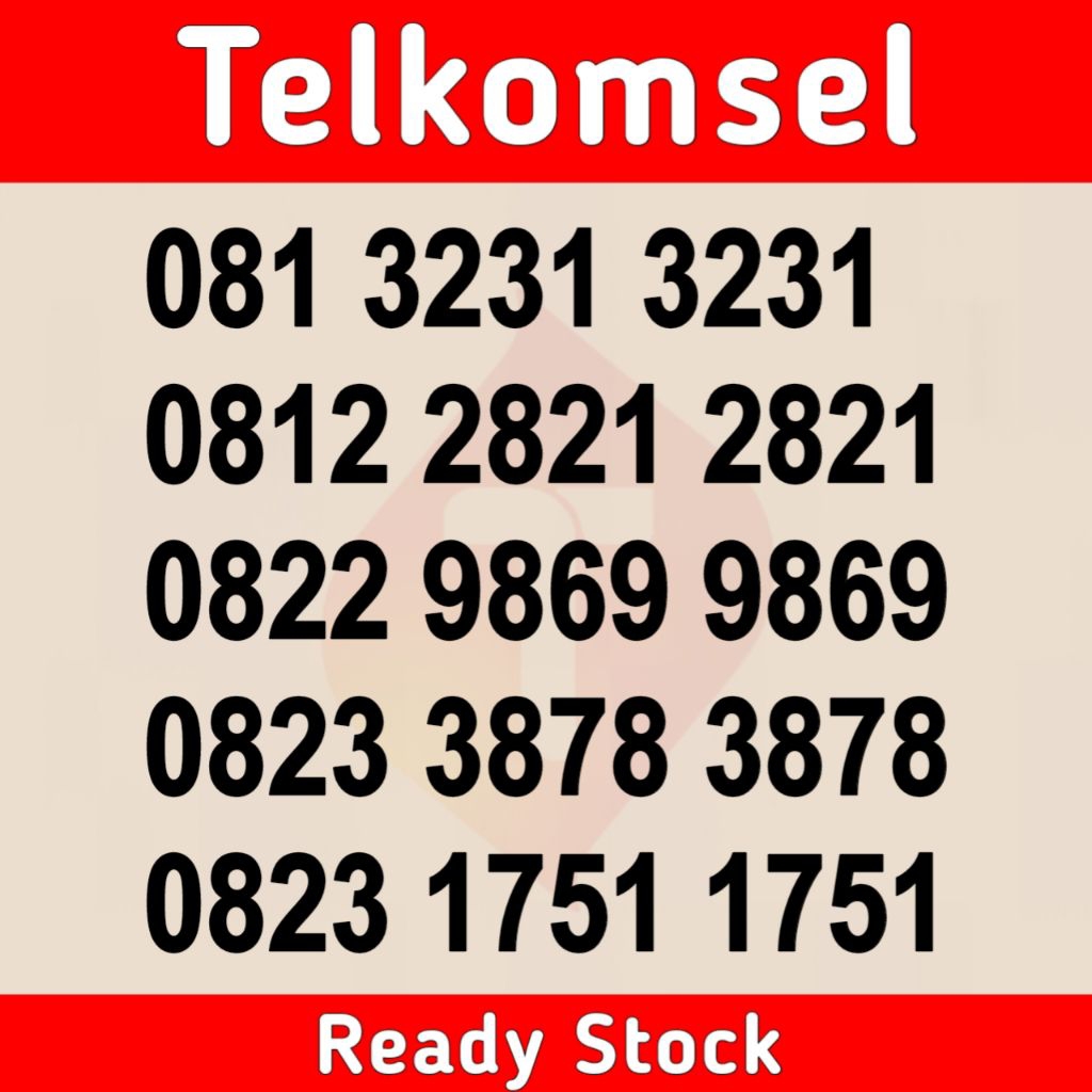 kartu perdana nomor cantik Telkomsel double abcd