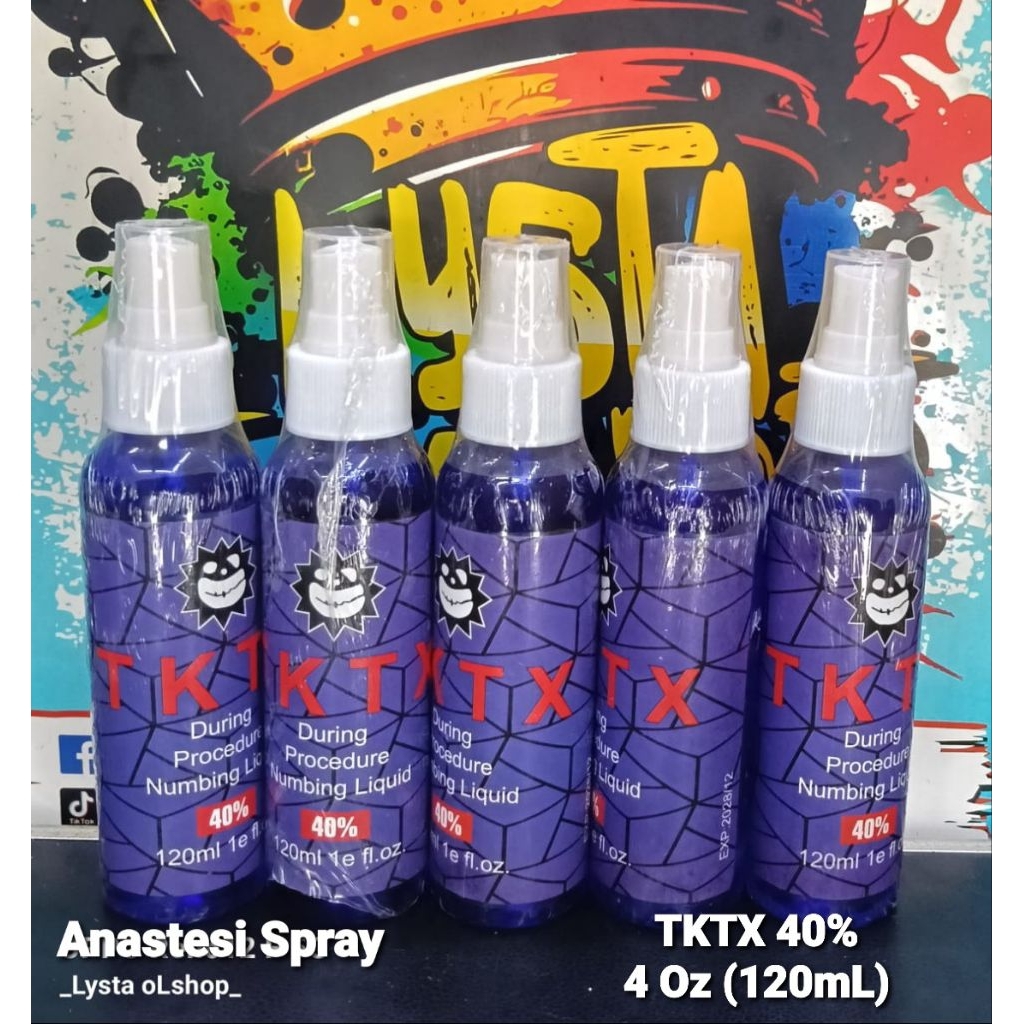 Anastesi Spray TKTX OriginaL 4 Oz/120mL