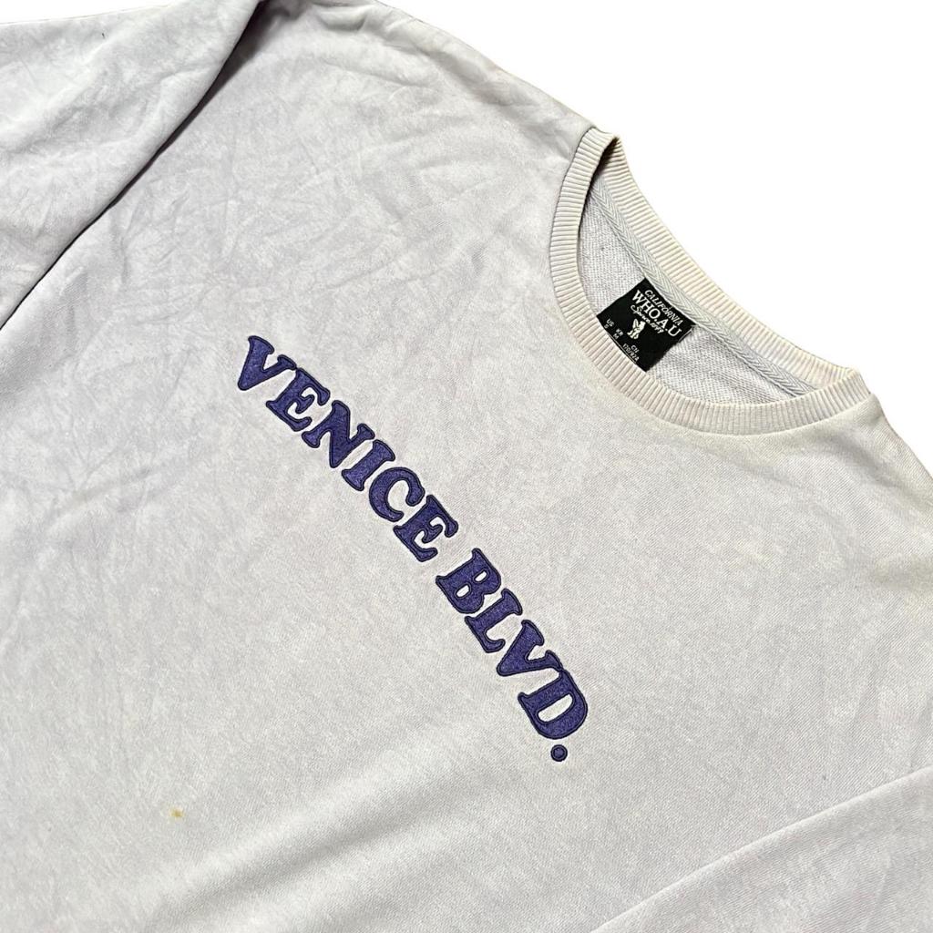 Crewneck who au purple misty vintage
