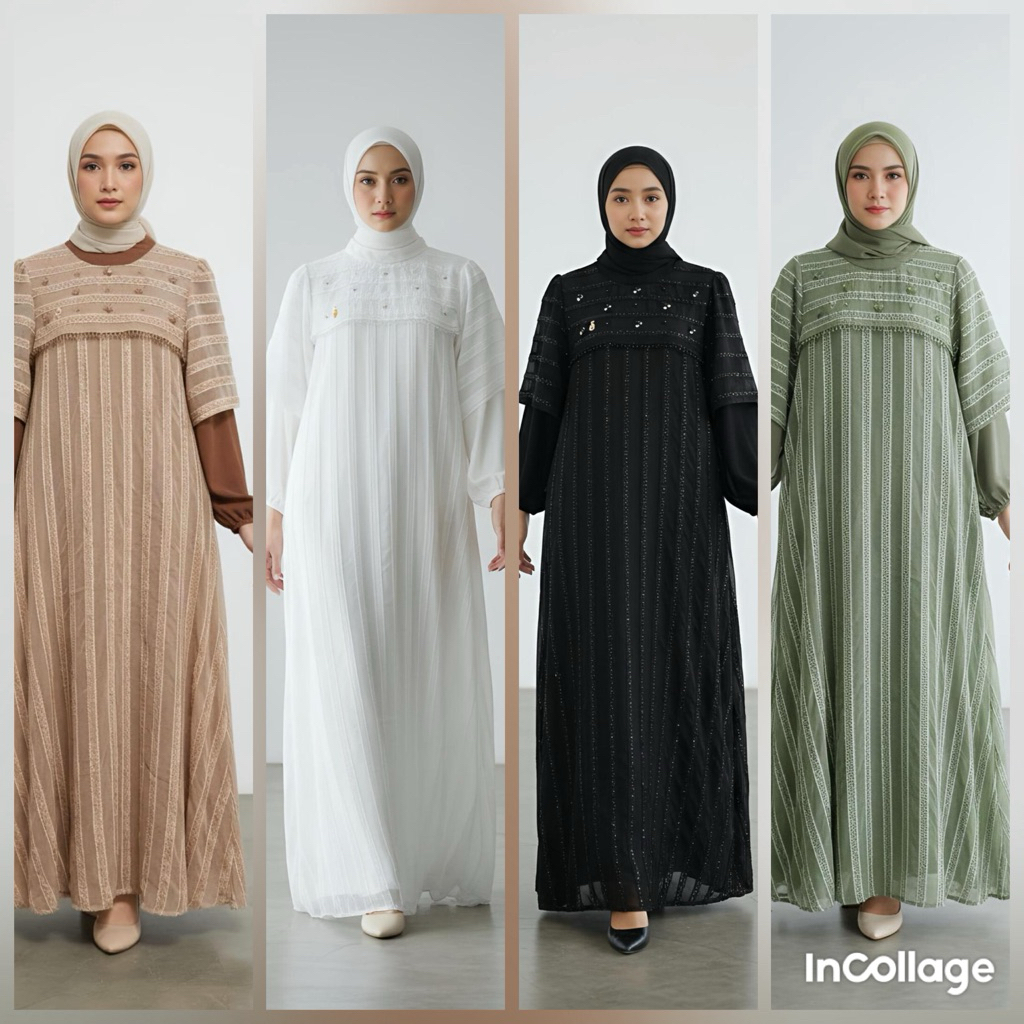 Fatimah Dress Gamis By Sallaco