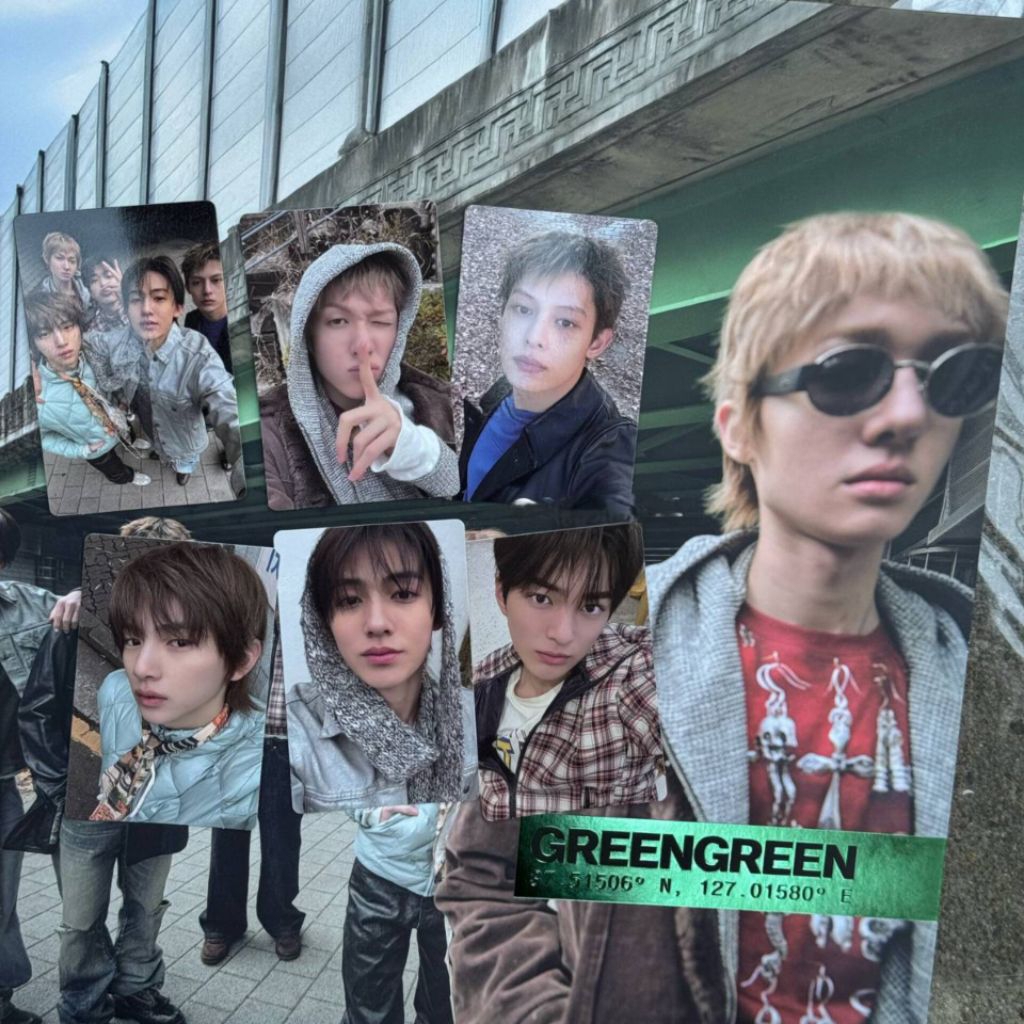 CORTIS GREENGREEN Vinyl & Dice Photocard [SHARING]