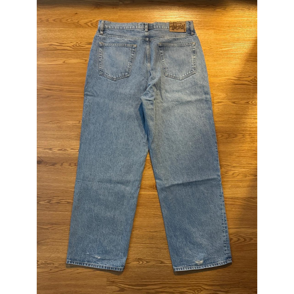 STUSSY BIG OL JEANS - light wash