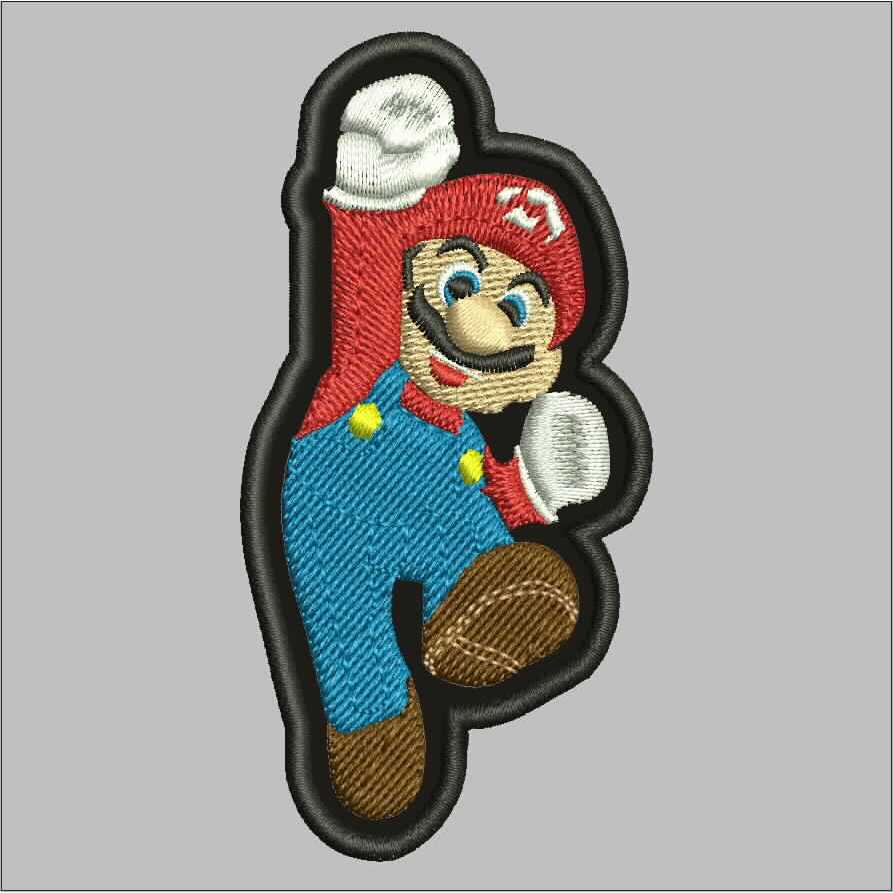PATCH BORDIR LOGO SUPER MARIO BROSS