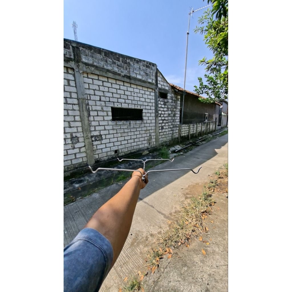 ATASAN JAGRAK H DAN U3 TEMPAT TEGEK STAINLESS STEEL