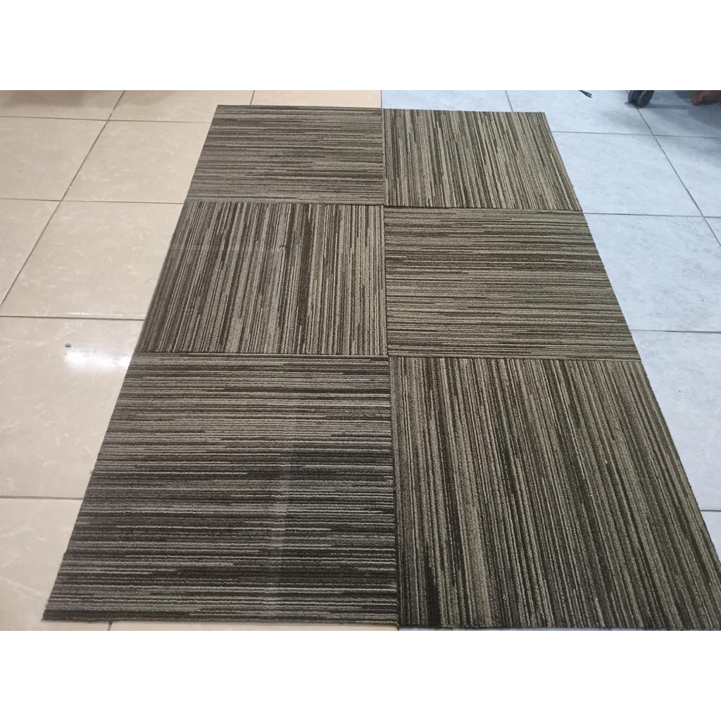 karpet tile second berkualitas 50x50cm