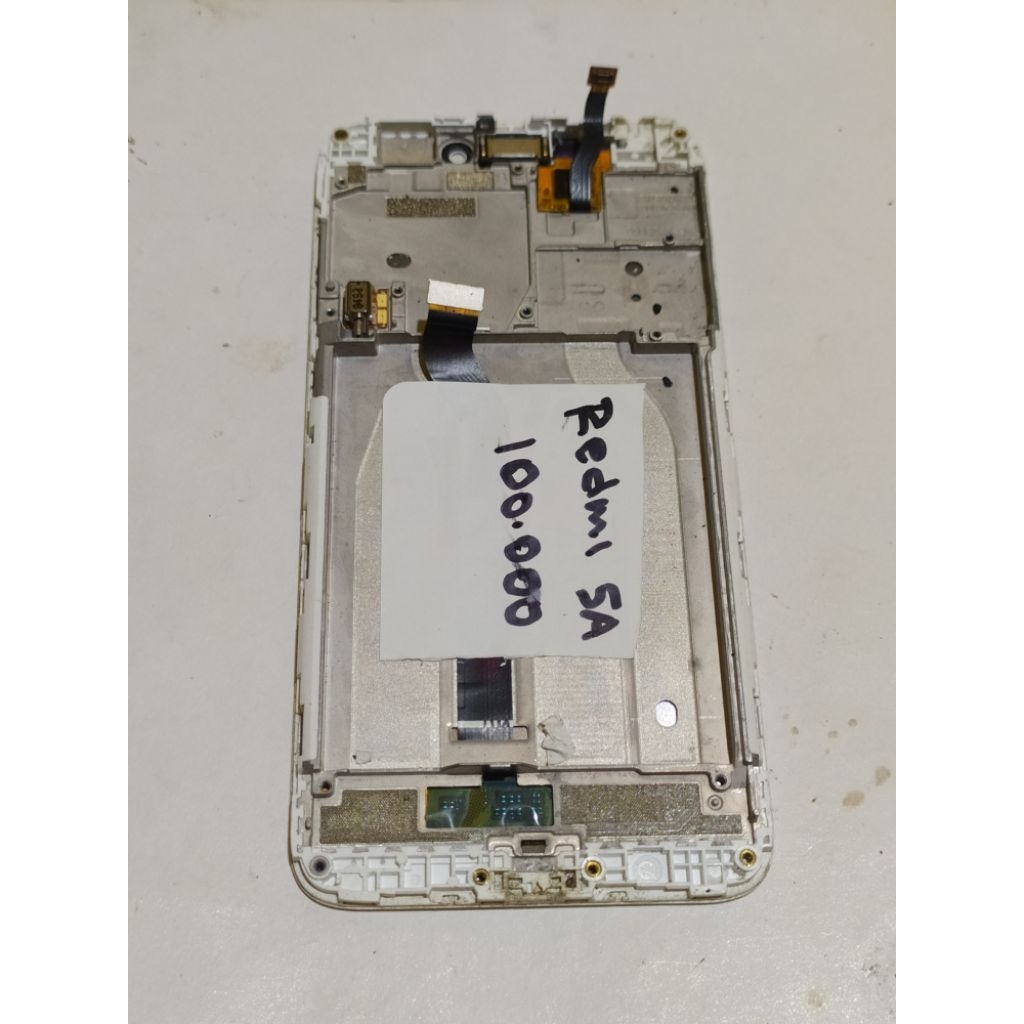 lcd + frame Redmi 5a second original cabutan