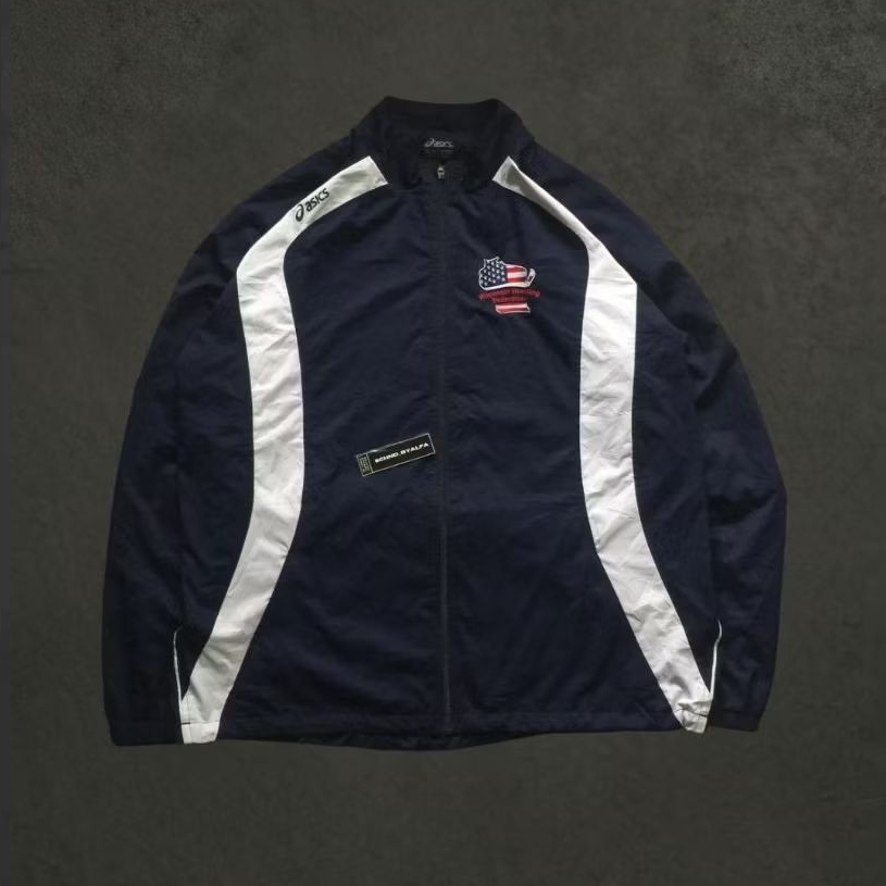Vintage "Asics" Team USA Olympic windbreaker Jacket