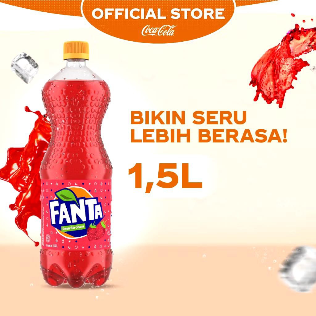 Fanta Rasa Stawberry 1.5L
