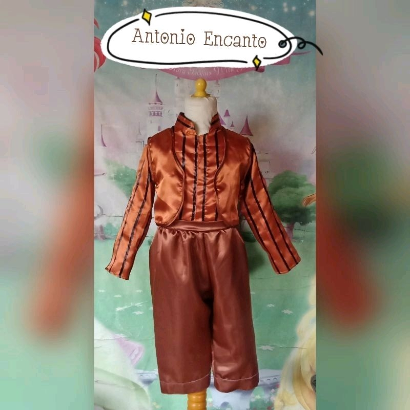 Antonio Costume Encanto Kostum Antonio Encanto Boy dan Dewasa