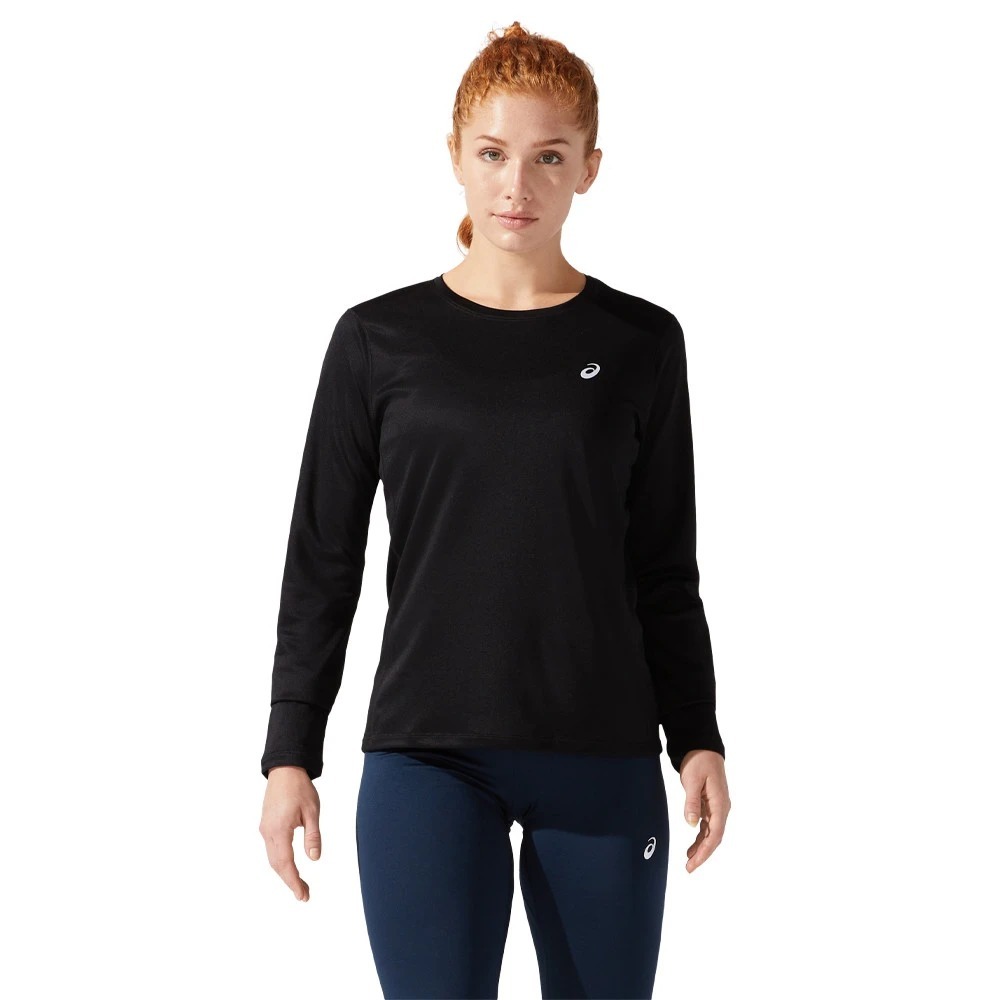 ASICS Longsleeve T-shirt Women/Asics Baju Olahraga/Tshirt Running
