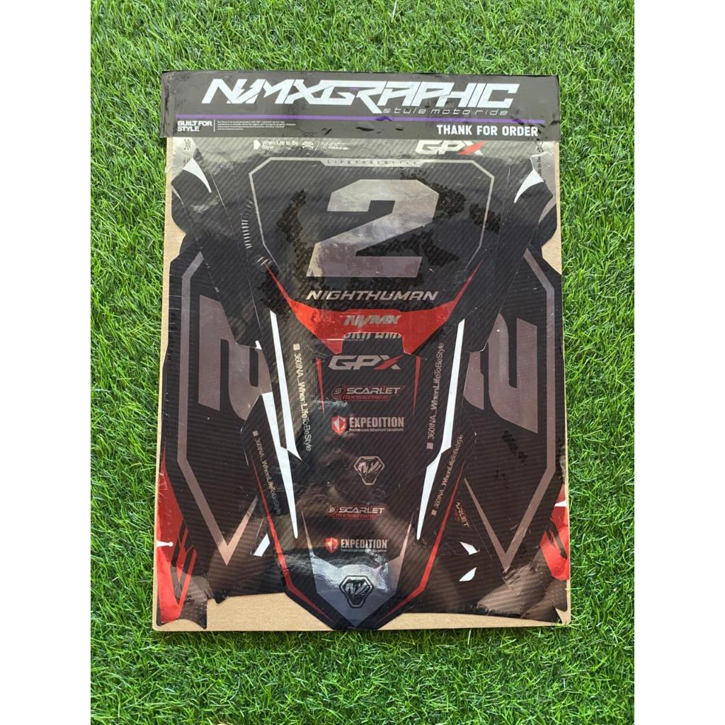 Stiker Decal CRF Bahan Chrome Full Body – Decal Premium Custom Bahan Chrome