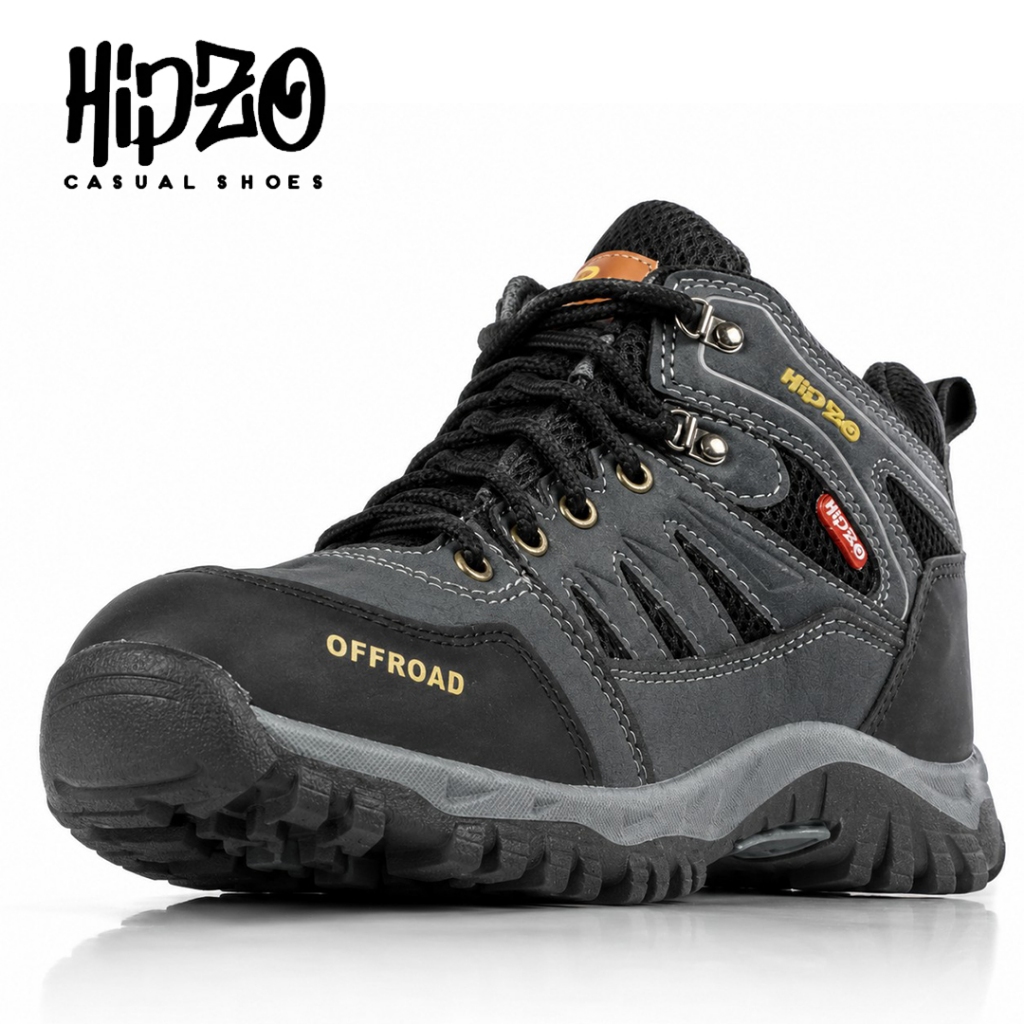 BEST DEALS HOT DEALS Sepatu Hiking Pria Outdoor Anti Licin Grip Kuat Nyaman Tidak Bikin Kaki Sakit
