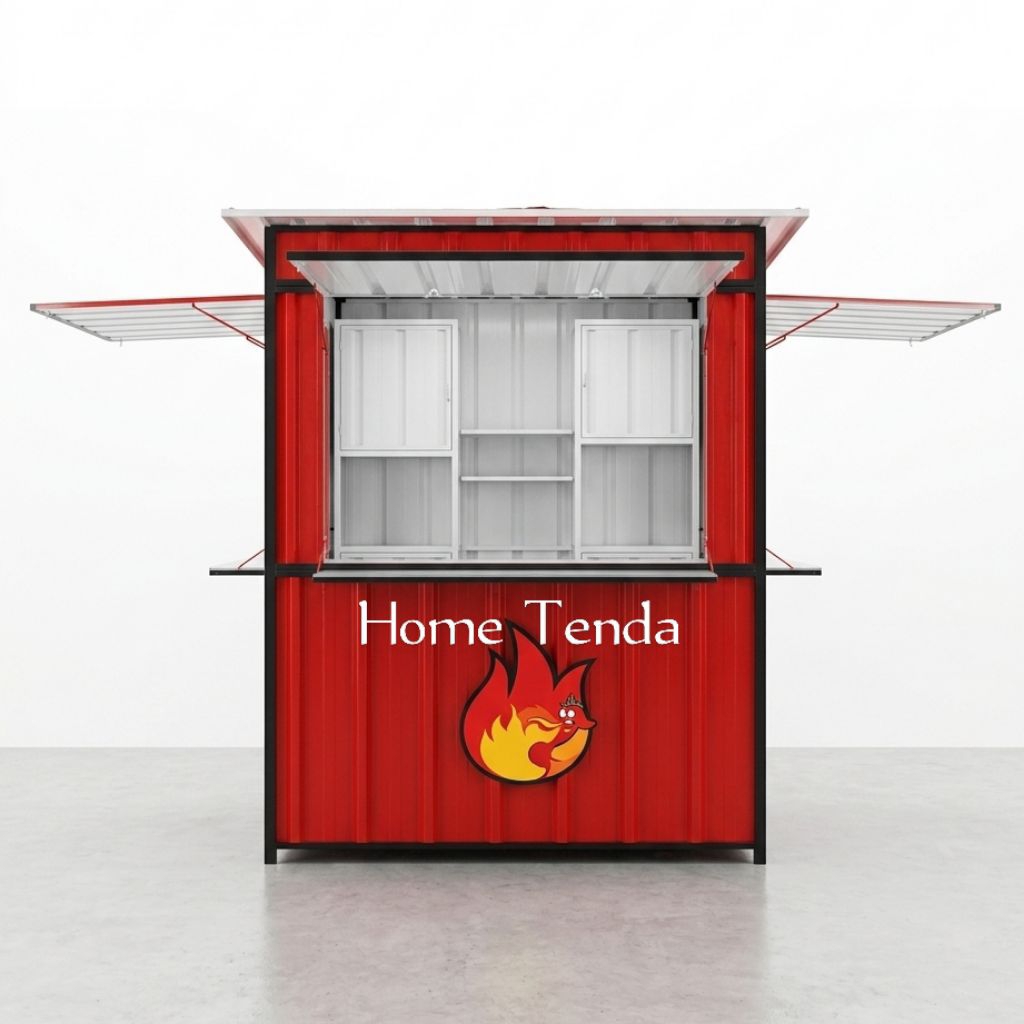 Booth Container - booth kontainer