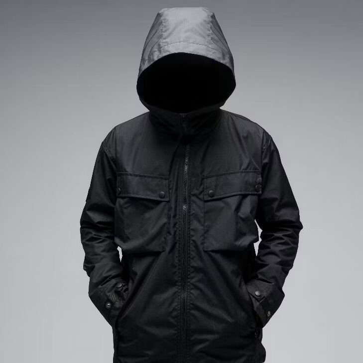 Troublemaker - Outwear Jacket - Bermondsey 'BLACK' - Jaket Gorpcore Outdoor Waterproof