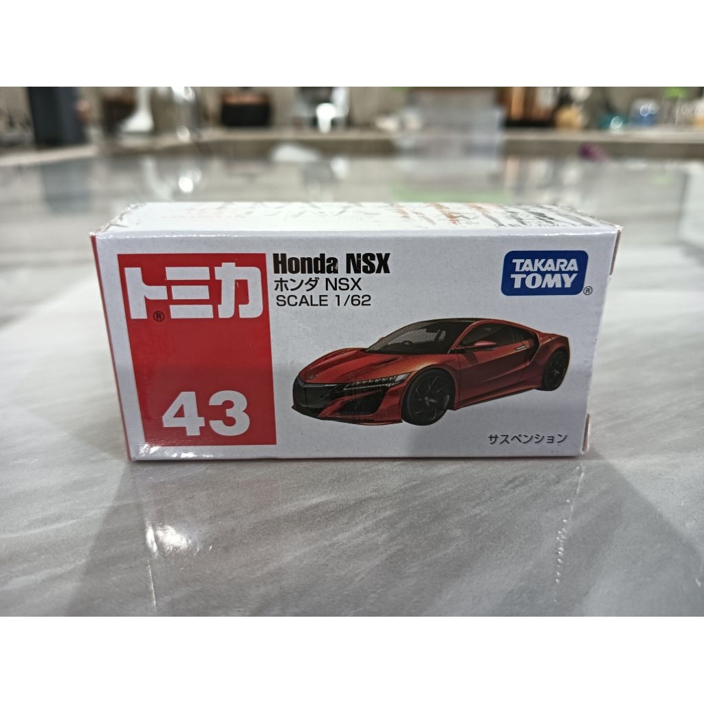 Tomica #43 Honda NSX Red