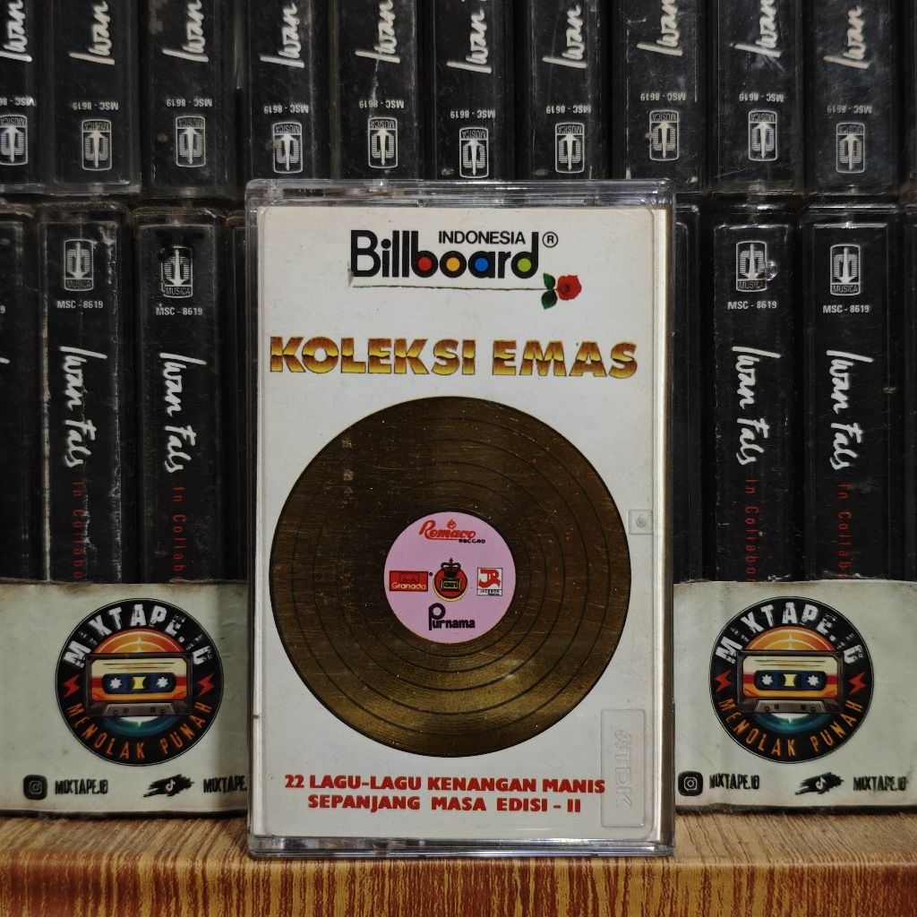 Kaset - Koleksi Emas - 22 Lagu Lagu Kenangan Manis Sepanjang Masa Edisi II - Kompilasi Indonesia - L