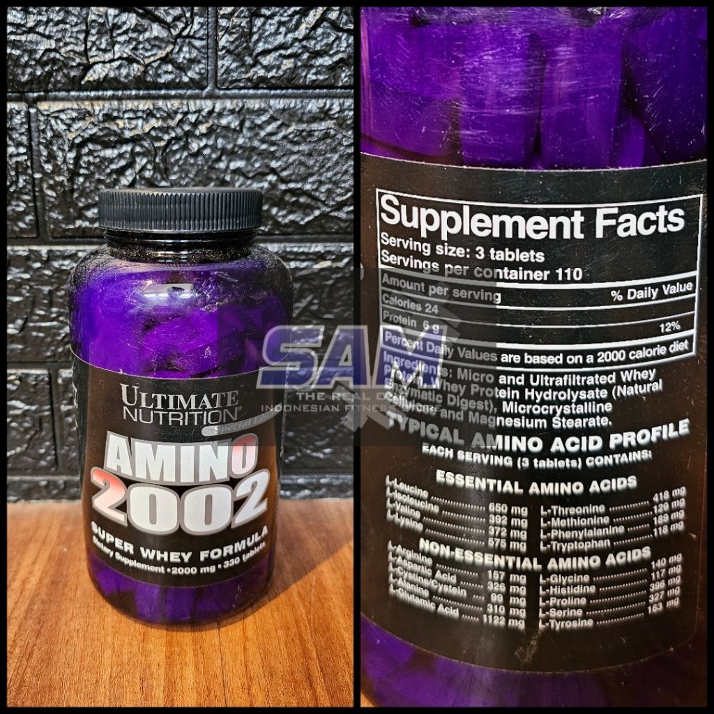 Suplemen Fitness ULTIMATE Amino 2002 330 tablet UN