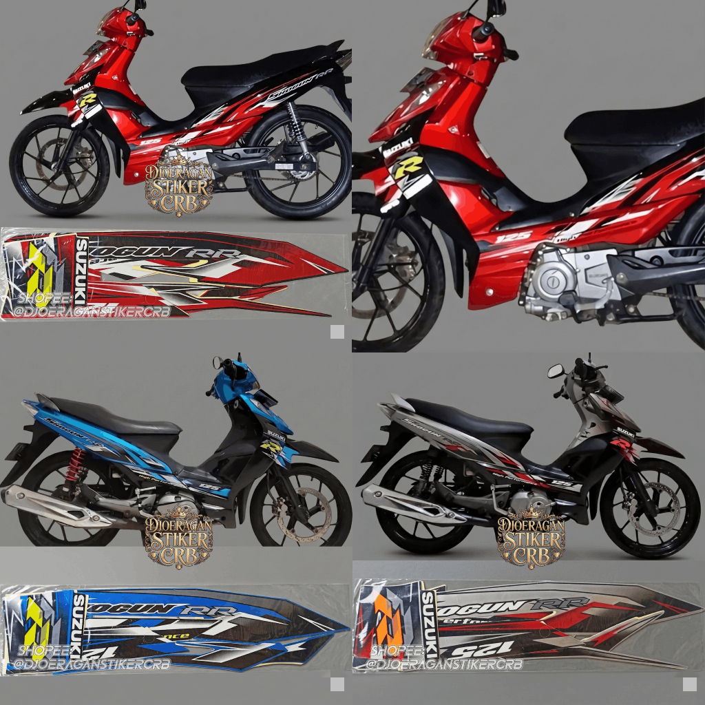 stiker striping suzuki shogun rr 125 2008 shogun RR 2008