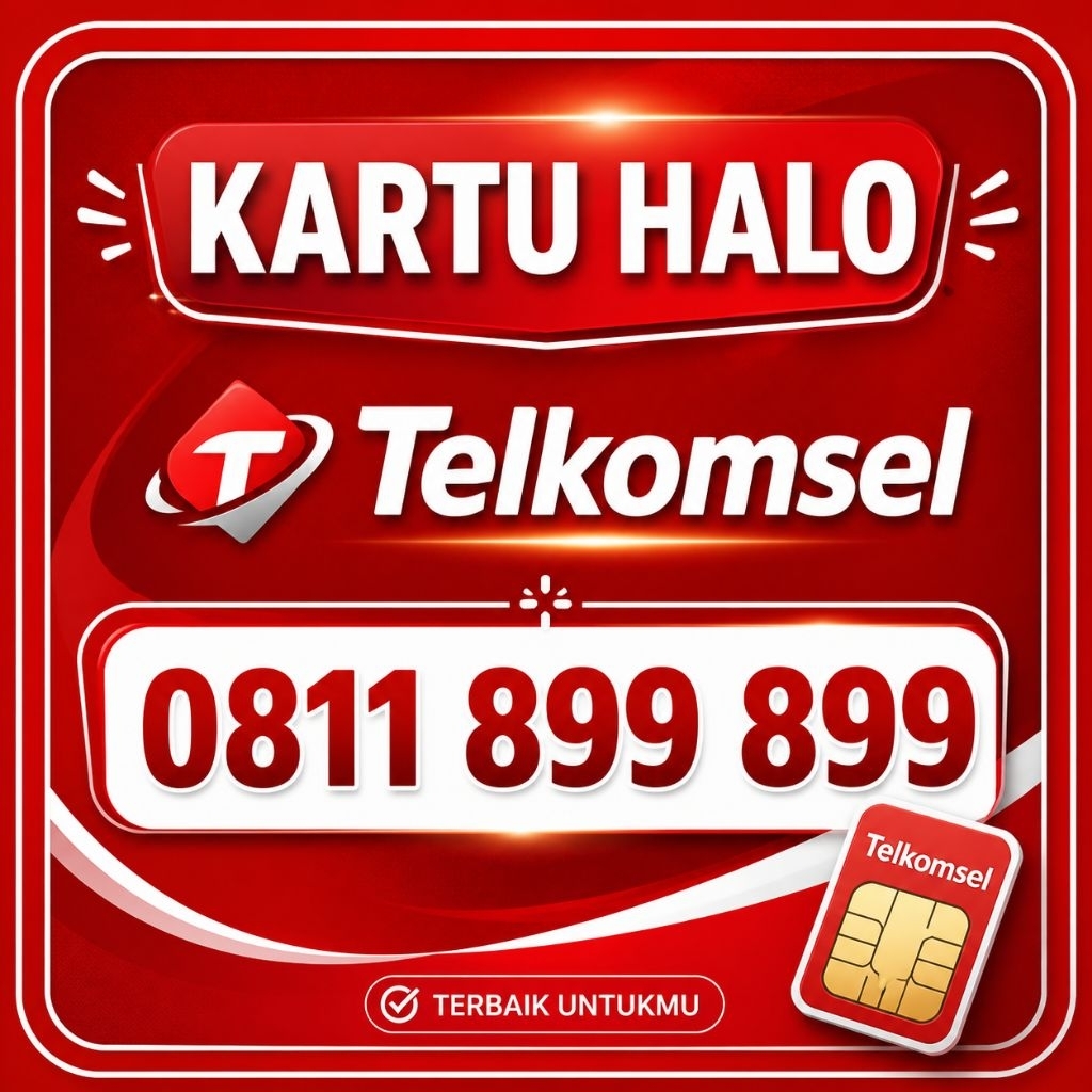 Nomor cantik telkomsel 10 digit halo pascabayar