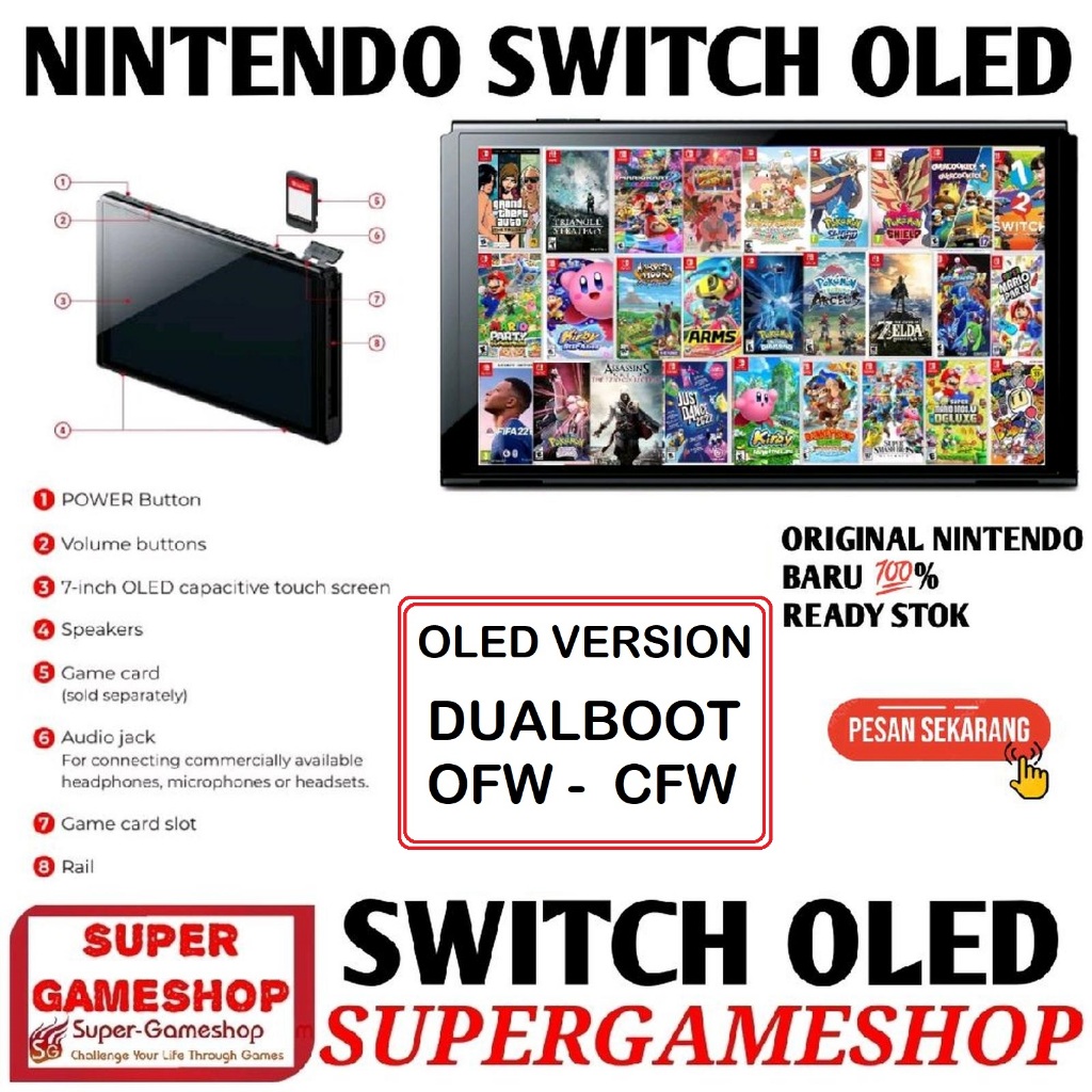 Nintendo Switch Oled Console Switch Oled