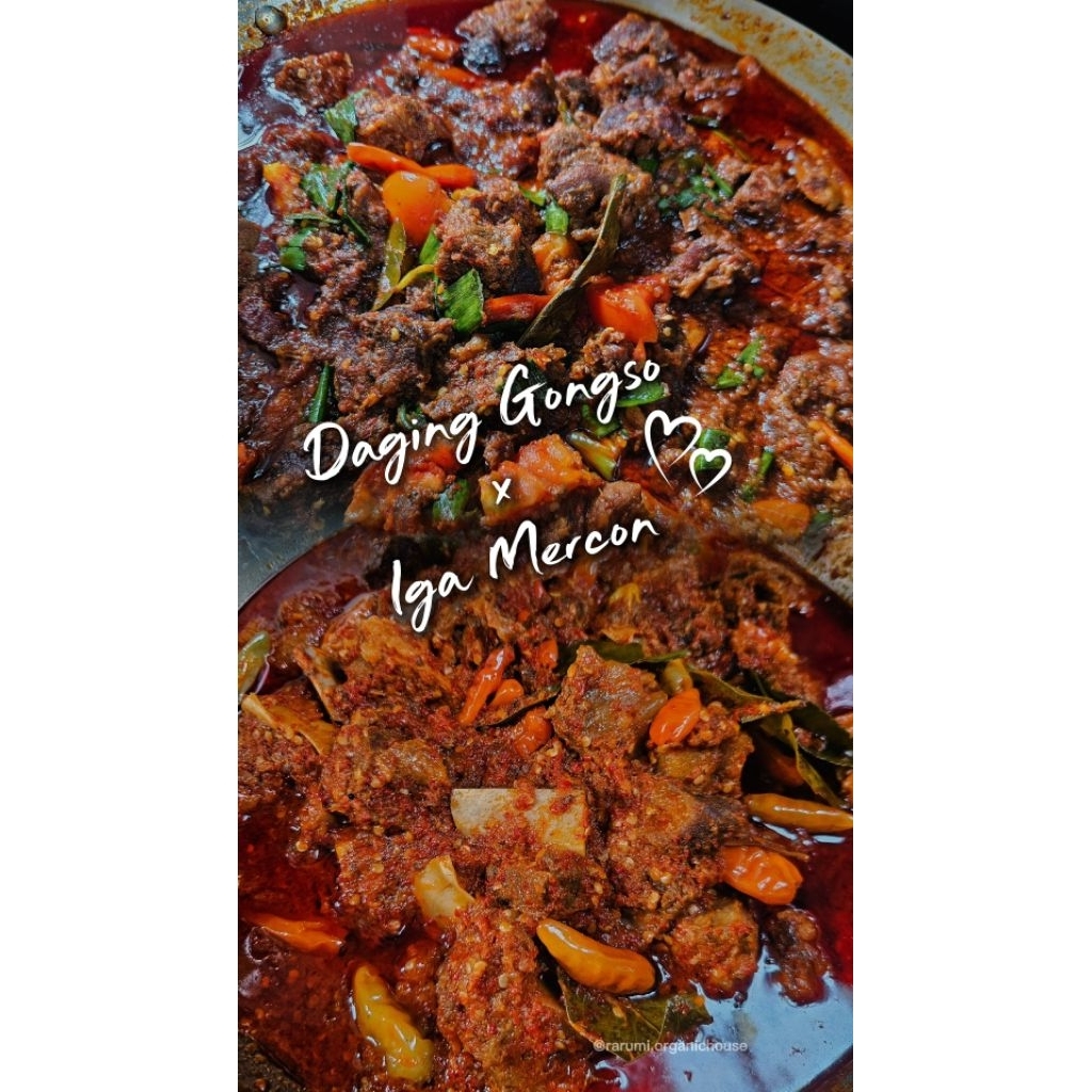 Mercon Iga | Daging Sapi Gongso 250gr
